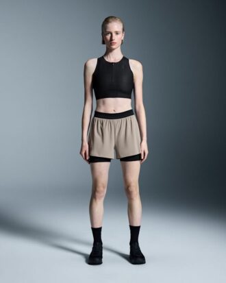Dame 3″ Performance 2/1 Shorts Cinder | Black