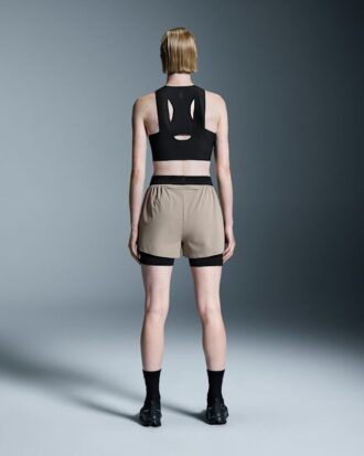 Dame 3″ Performance 2/1 Shorts Cinder | Black