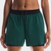 Dame 3″ Performance 2/1 Shorts Spirulina | Black