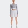 Dame Train Long Sleeve Crop