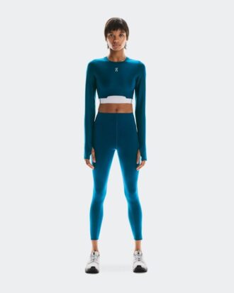 Dame Train Long Sleeve Crop