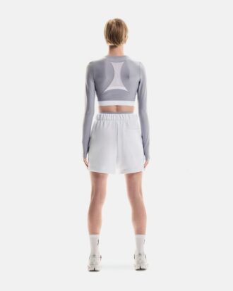 Dame Train Long Sleeve Crop