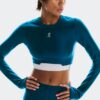 Dame Train Long Sleeve Crop