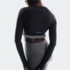 Dame Train Long Sleeve Crop
