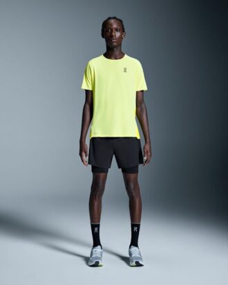 Herre 5″ Performance 2/1 Shorts Black