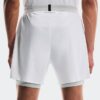 Herre 5″ Performance 2/1 Shorts White | Glacier