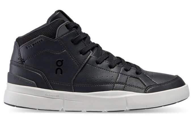 On Running x Federer The Roger Clubhouse Mid &laquo;Black White&raquo;